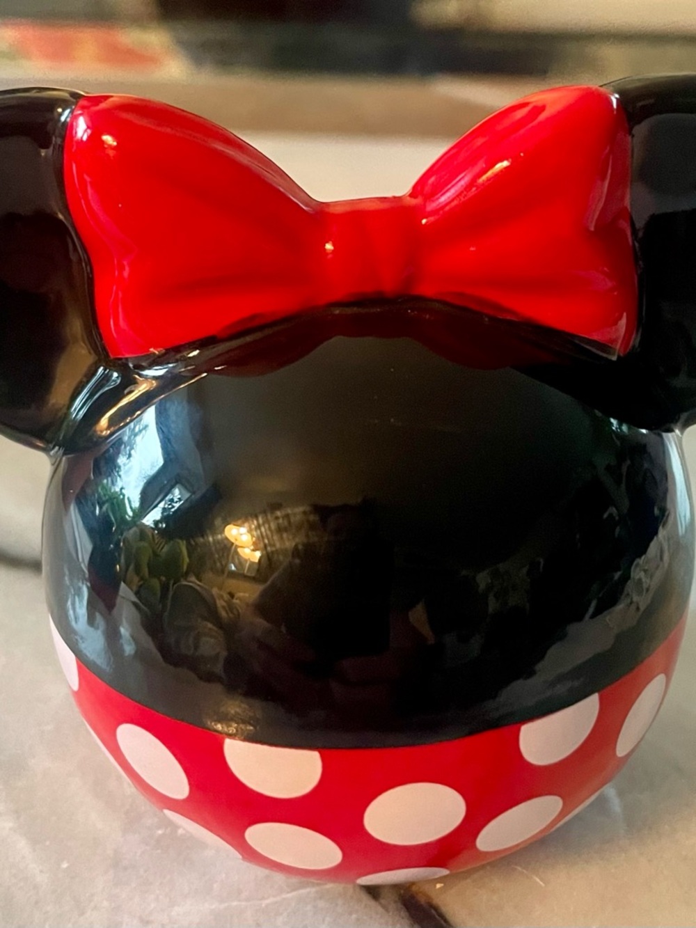 Disney Minnie & Mickey Polka Dot Salt and Pepper Shakers - Black, Red, White